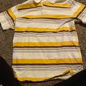 striped polo